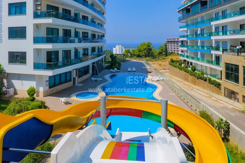 Дуплекс в Каргыджаке меблированный с видом на море 10 