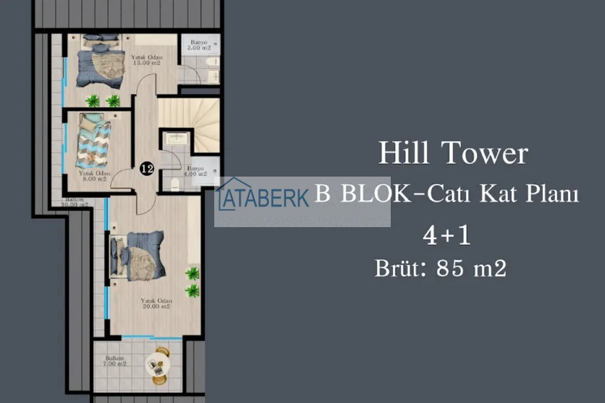 Купить дешево Новый проект жилого комплекса в Алании - район Каргыджак 2 