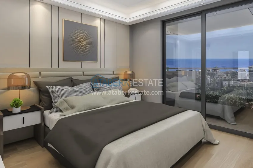 Приобрести Квартиры в Алании - район Махмутлар в строящемся жилом комплексе 6