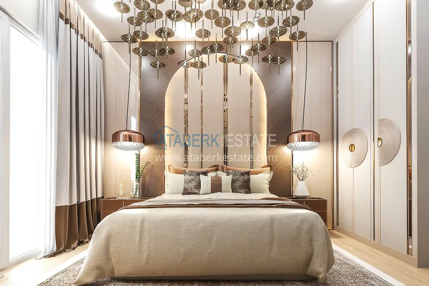 Приобрести Квартира в центре Алании от инвестора, в новом строящемся комплексе 6 