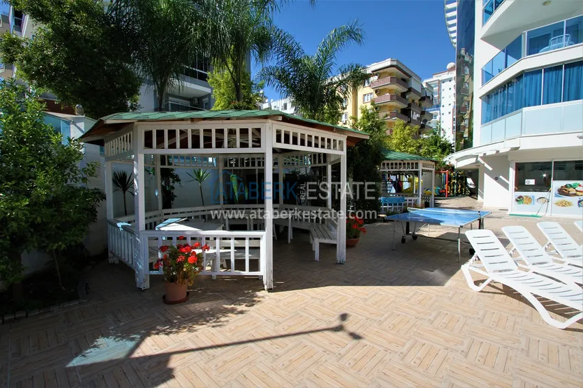 Квартира в Махмутларе с мебелью, в жилом комплексе премиум класса 12 