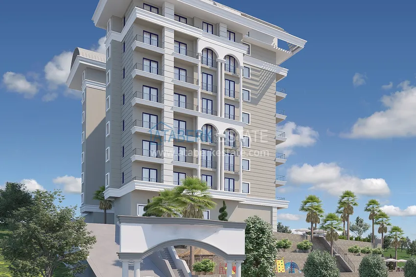 Квартиры в Авсалларе в строящемся комплексе с отельной инфраструктурой 4 