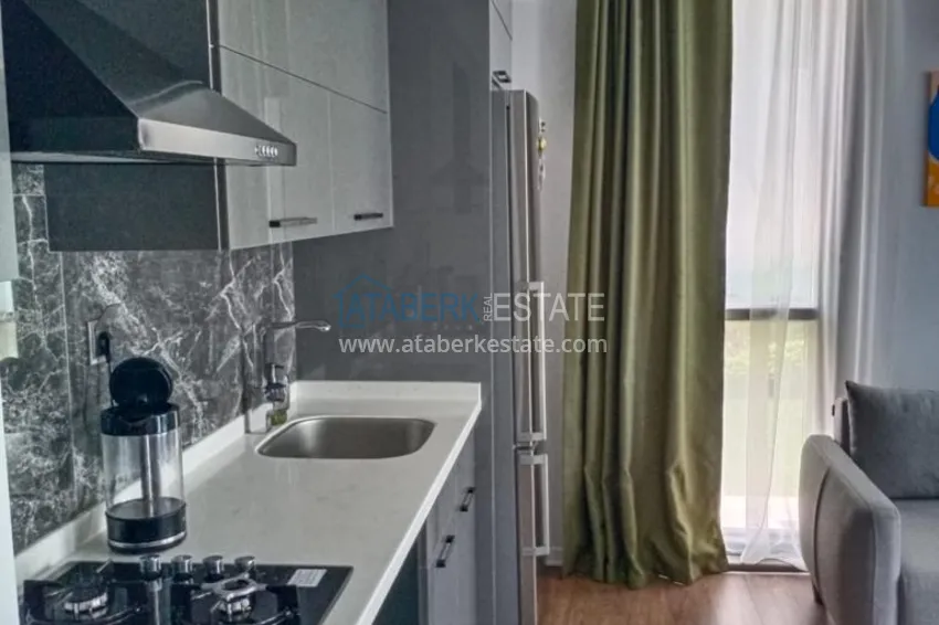 Приобрести Квартира с выходом в сад в Анталии - район Хурма, меблированная с видом на горы 9 