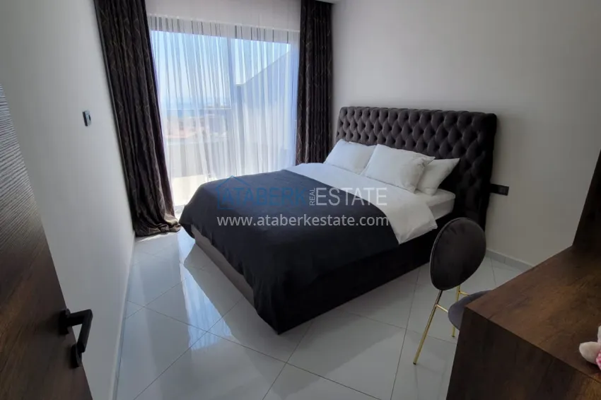 Приобрести Пентхаус-дуплекс в Махмутларе меблированный с видом на море 6 