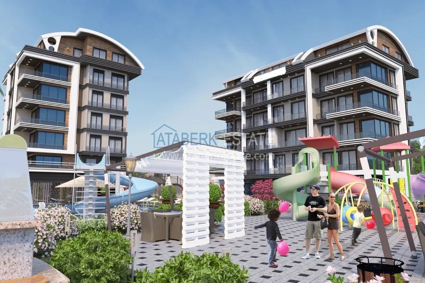 Новый проект жилого комплекса в Алании - район Каргыджак 7 