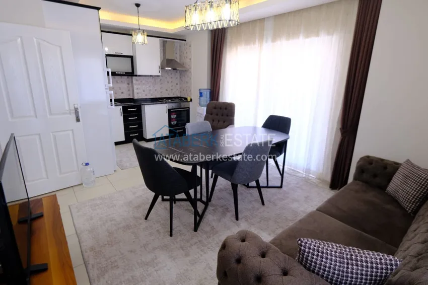 Приобрести Пентхаус-дуплекс в Махмутларе с мебелью и видом на море и горы 6 