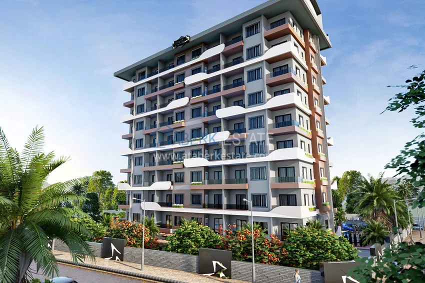 Квартиры и пентхаус от инвестора в районе Демирташ в новом проекте жилого комплекса 6 