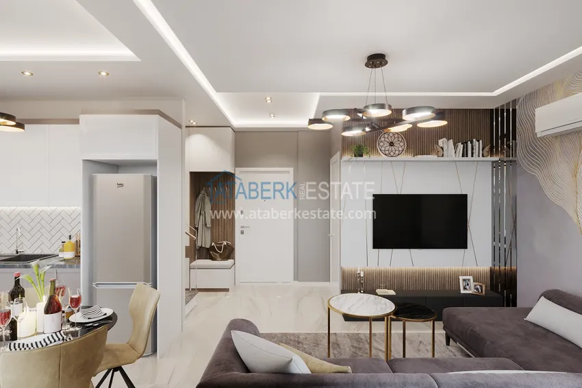 Приобрести Квартиры и пентхаус от инвестора в районе Демирташ в новом проекте жилого комплекса 37 