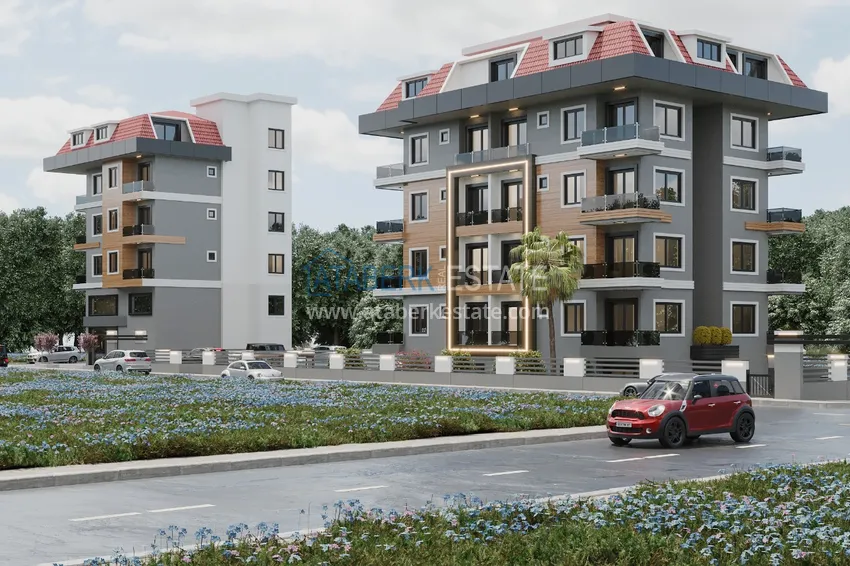 Квартиры и пентхаусы от инвестора в районе Кестель в строящемся бутик-комплексе 15 