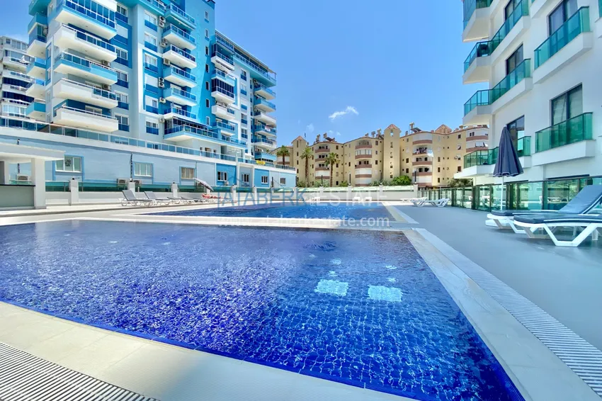 Квартира в Махмутларе трёхкомнатная с видом на море и горы 6 