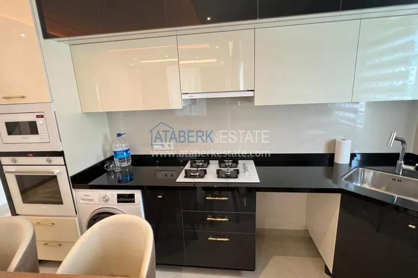 Приобрести Квартира в Махмутларе с новой мебелью и видом на горы в комплексе с отельной инфраструктурой 6 