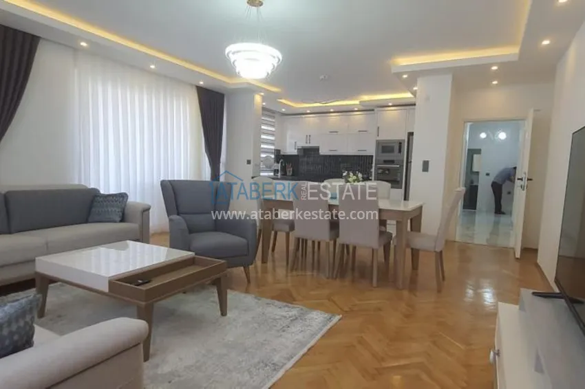 Приобрести Квартира в центре Алании - район пляжа Клеопатра, с современной мебелью и видом на горы  6 