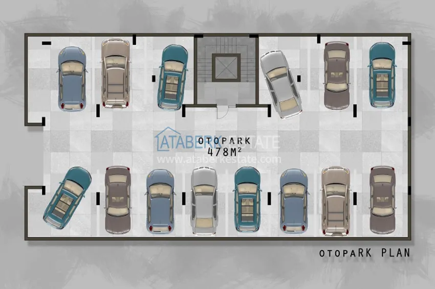 Купить дешево Квартира в Каргыджаке от инвестора в строящемся комплексе  2 
