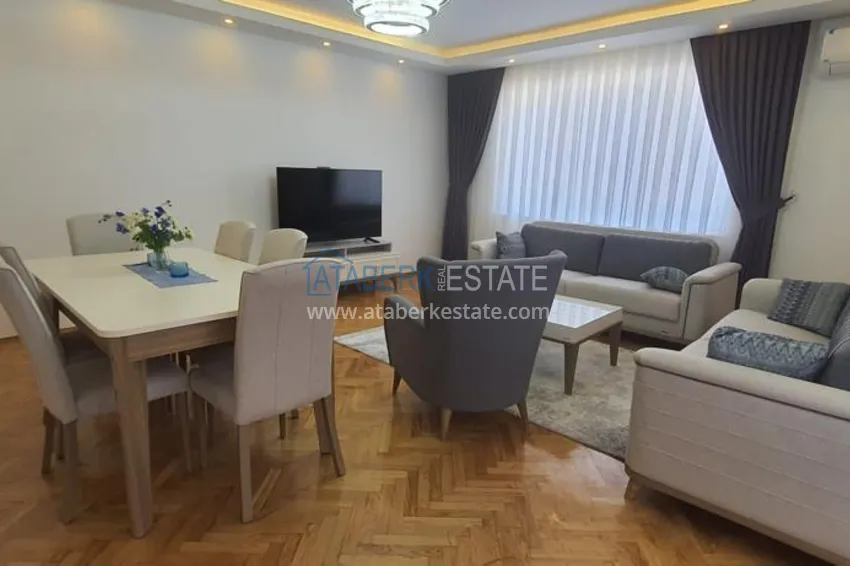 Приобрести Квартира в центре Алании - район пляжа Клеопатра, с современной мебелью и видом на горы  7 