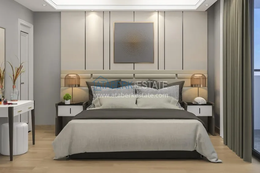 Приобрести Квартиры в Алании - район Махмутлар в строящемся жилом комплексе 7