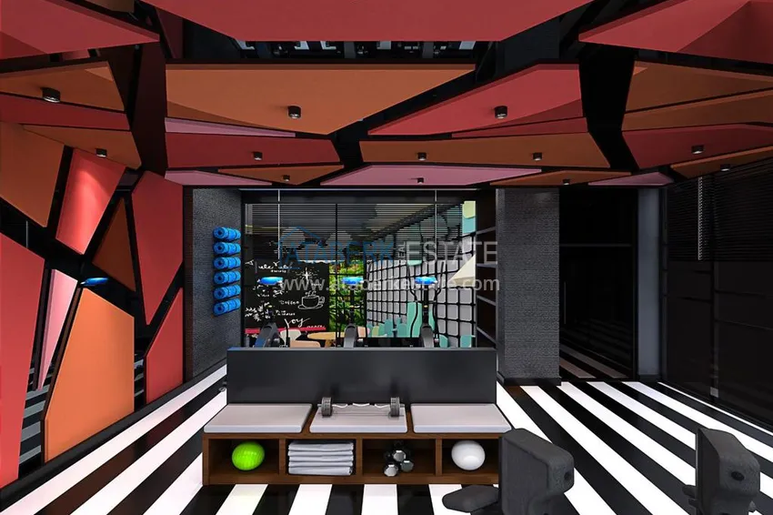 Квартиры в центре Алании от инвестора в комплексе на этапе строительства 25 