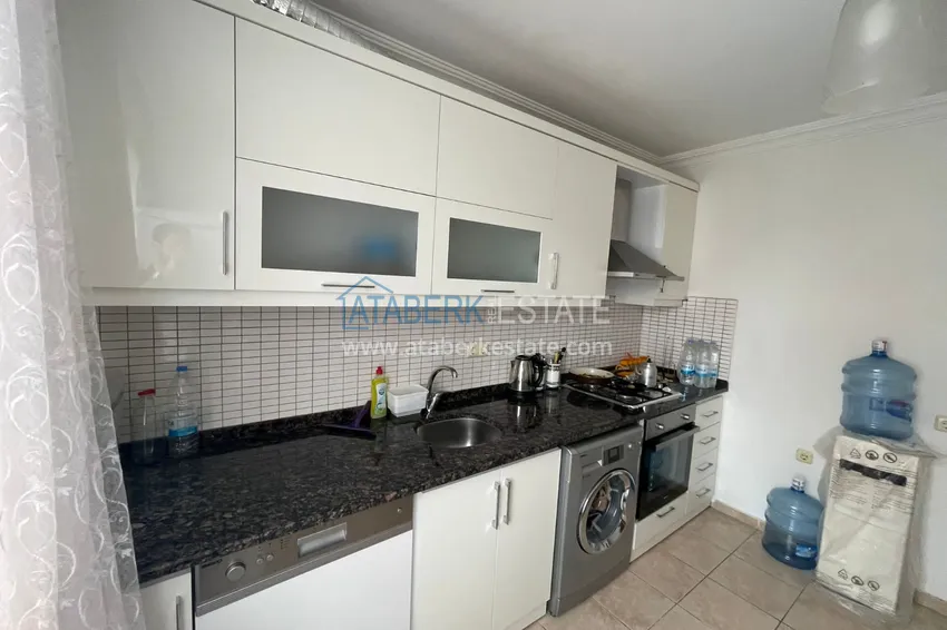 Приобрести Квартира в районе Оба с мебелью и отдельной кухней в жилом комплексе 7 