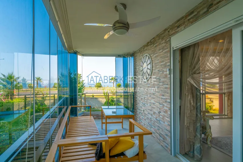 Приобрести Большой дуплекс в Кестеле с мебелью и видом на море на первой береговой   7 