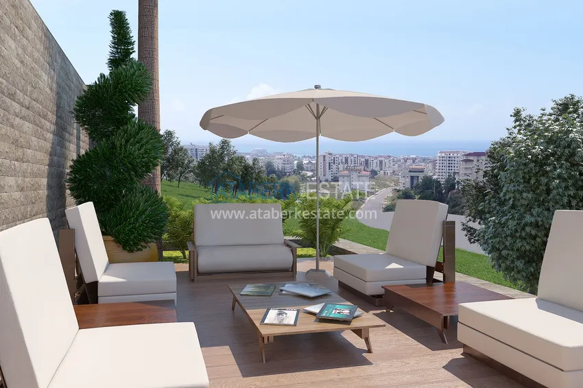 Квартиры в Авсалларе в строящемся комплексе с отельной инфраструктурой 5 