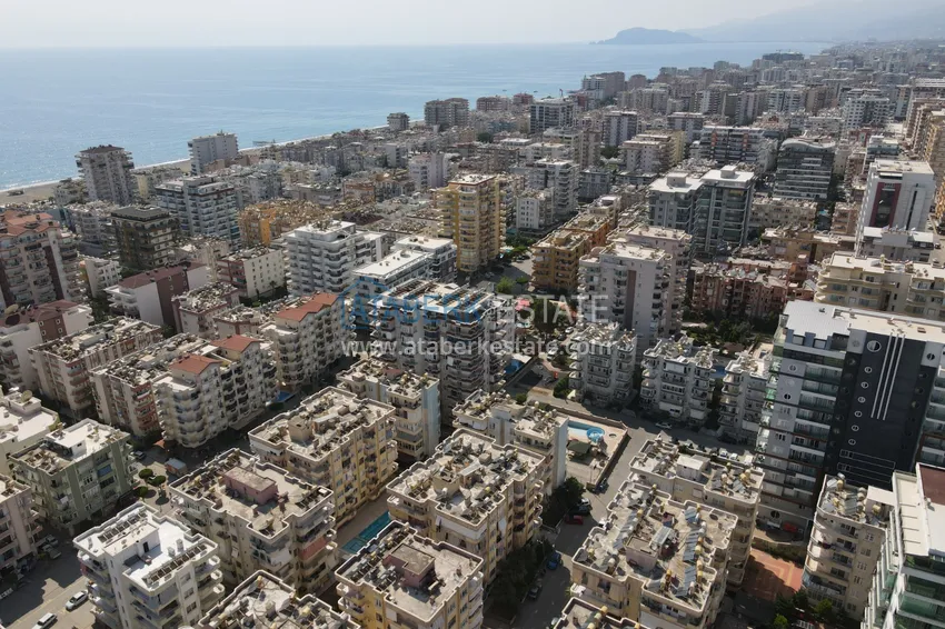 Квартира в Махмутларе с мебелью и отдельной кухней, в жилом комплексе с бассейном 7 