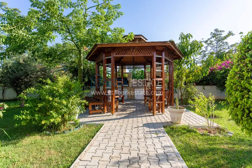 Квартира в Махмутларе в благоустроенном жилом комплексе полностью готовая для проживанияи с мебелью с видом на море и горы 7 