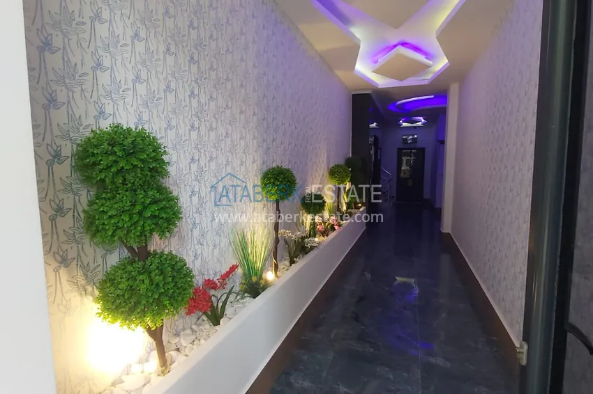 Квартира в центре Махмутлара трехкомнатная с мебелью в бутик-комплексе  8 