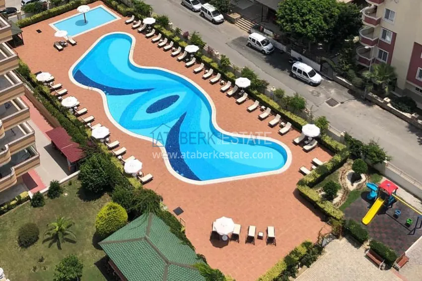 Приобрести Квартира в Махмутларе меблированная с застекленным балконом и открытым видом на море 7 