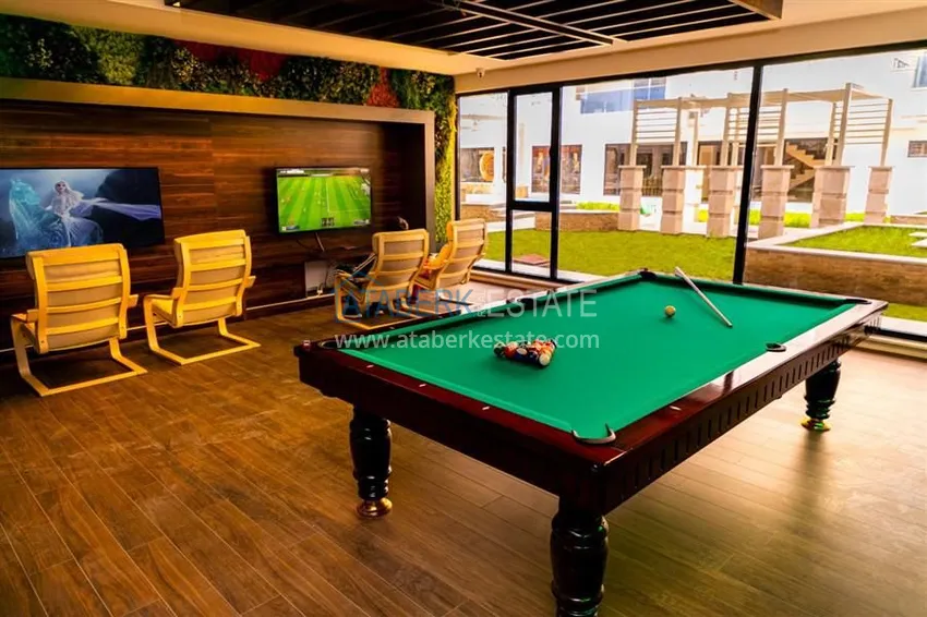 Квартиры в Махмутлар двухкомнатные с мебелью в Luxury комплексе 8 