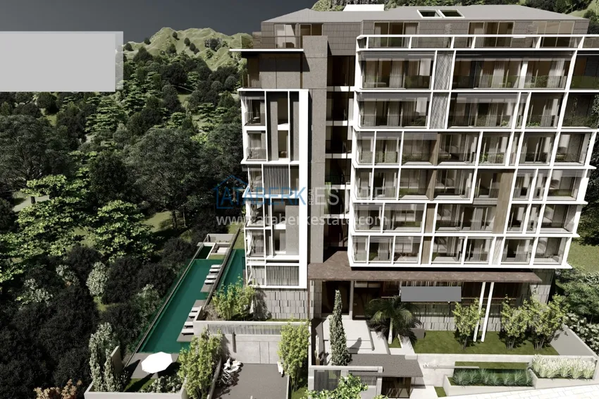 Новый инвестиционный проект жилого комплекса комфорт-люкса в центре Авсаллара 7 