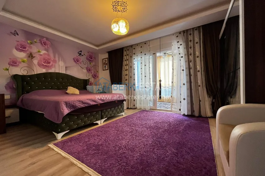 Приобрести Пентхаус-дуплекс в Махмутларе меблированный в комплексе с хорошей инфраструктурой 7