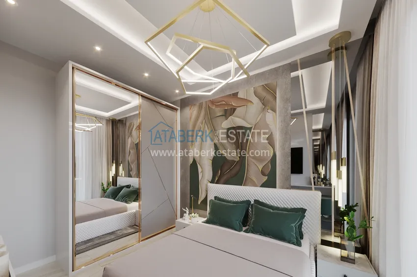 Приобрести Квартиры и пентхаус от инвестора в районе Демирташ в новом проекте жилого комплекса 8 