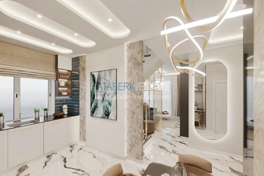 Приобрести Квартиры и пентхаус от инвестора в районе Демирташ в комплексе на стадии строительства 30 