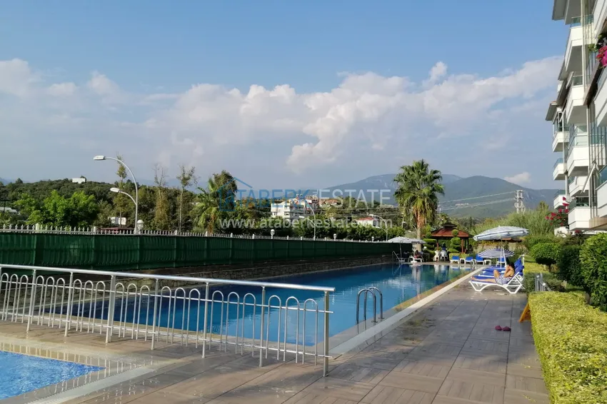 Пентхаус-дуплекс в районе Кестель с мебелью в комплексе на берегу горной реки 7 