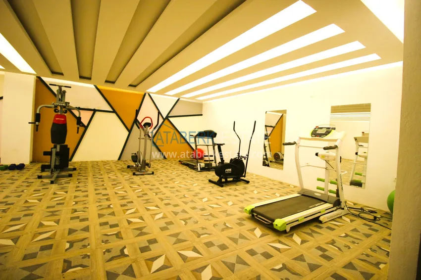 Квартира в Махмутларе меблированная с видом на море с наилучшим месторасположением 8 