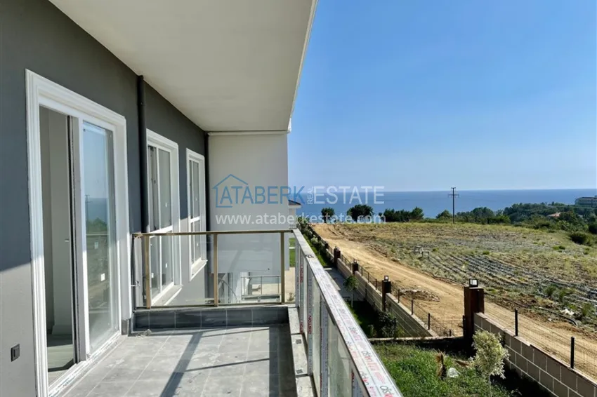 Приобрести Квартира в Алании район Инджекум с чистовой отделкой в стильной резиденции таунхаусов 8 