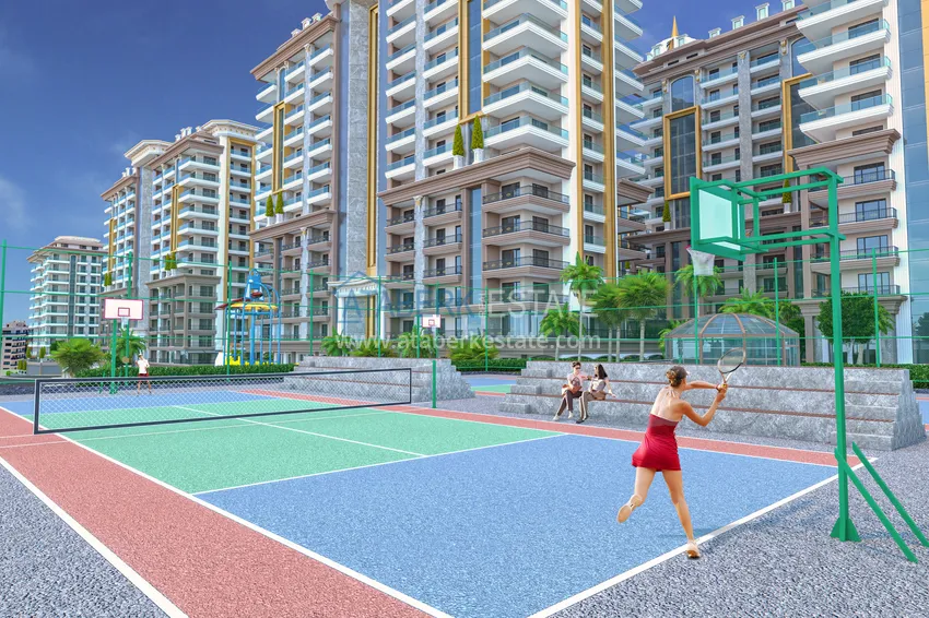 Квартира в Махмутларе от инвестора с мебелью в строящемся комплексе 17 