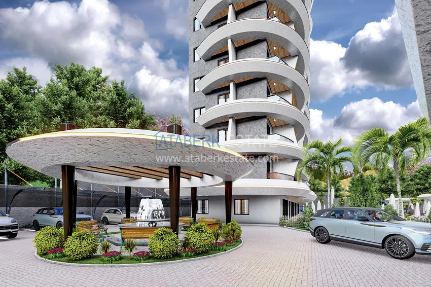 Новый инвестиционный проект комфортабельного комплекса в Махмутларе 8