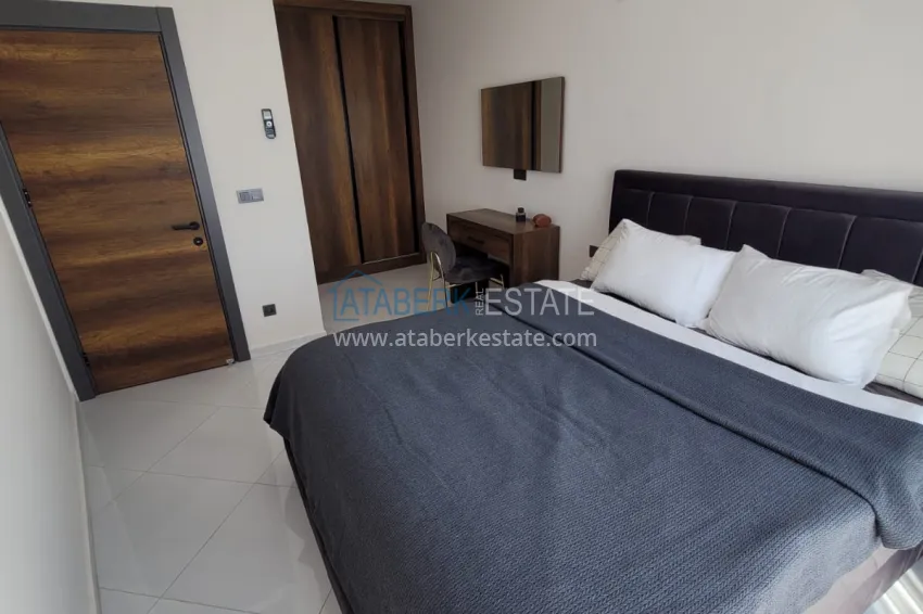 Приобрести Пентхаус-дуплекс в Махмутларе меблированный с видом на море 8 