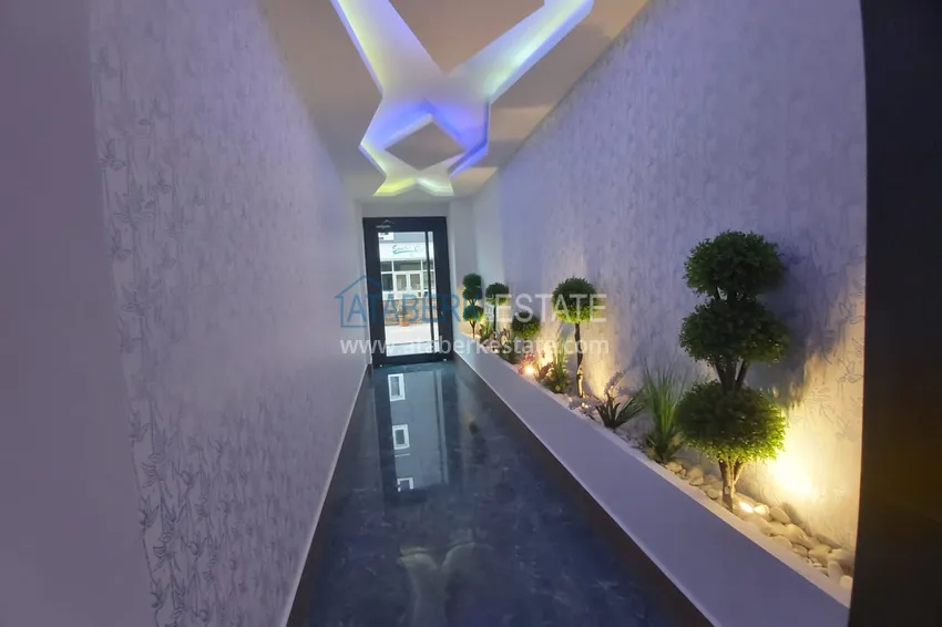 Квартира в центре Махмутлара трехкомнатная с мебелью в бутик-комплексе  9 