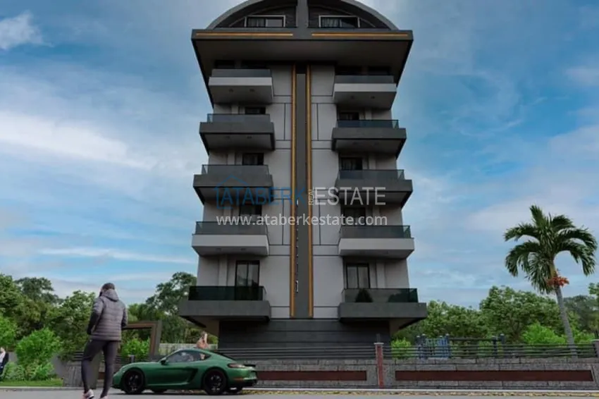 Новый проект жилого комплекса, в лесной зоне района Авсаллар - Алания 8 