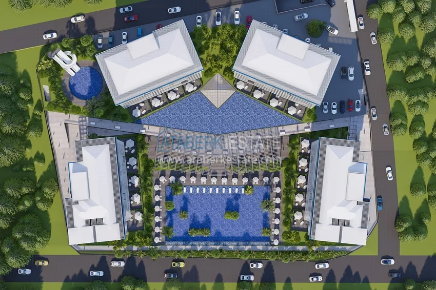 Квартиры в комплексе класса люкс в районе Окурджалар, Алания 8 