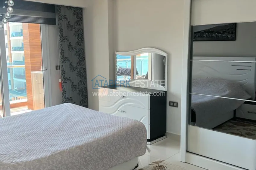 Приобрести Квартира в Махмутларе, меблированная в роскошном комплексе с собственным пляжем 9 