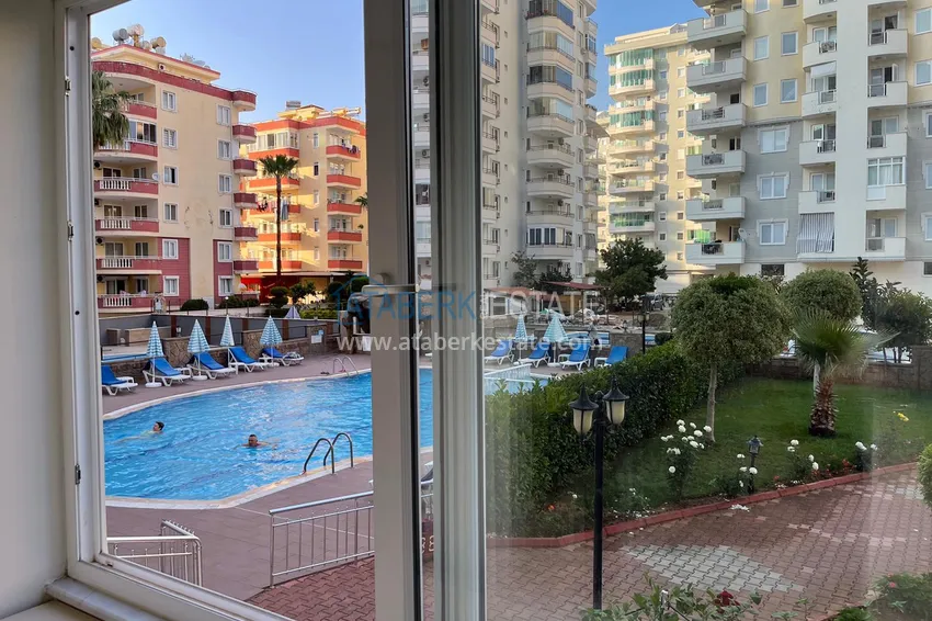 Приобрести Квартира в Махмутлар с двумя спальнями и застекленными балконами в комплексе на первой береговой 13 