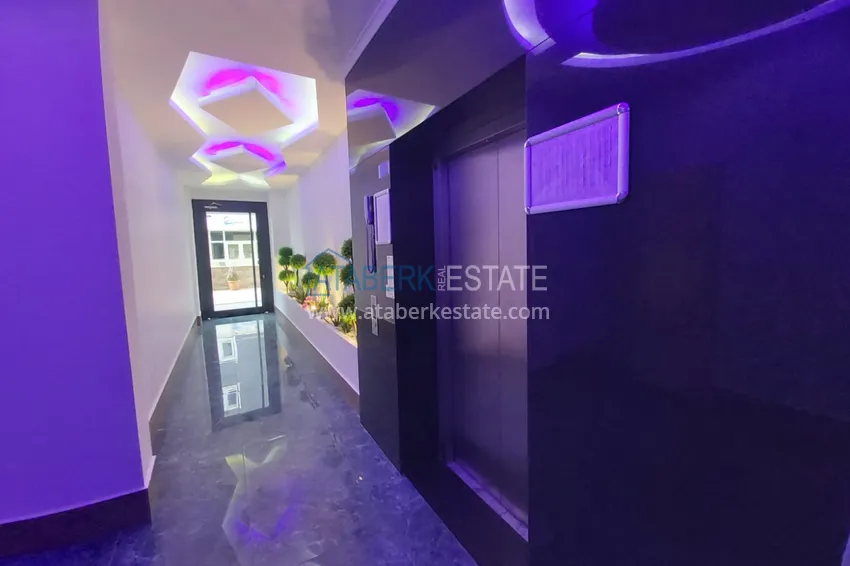 Квартира в центре Махмутлара трехкомнатная с мебелью в бутик-комплексе  10 