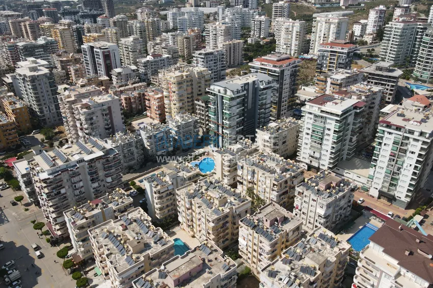 Квартира в Махмутларе с мебелью и отдельной кухней, в жилом комплексе с бассейном 9 