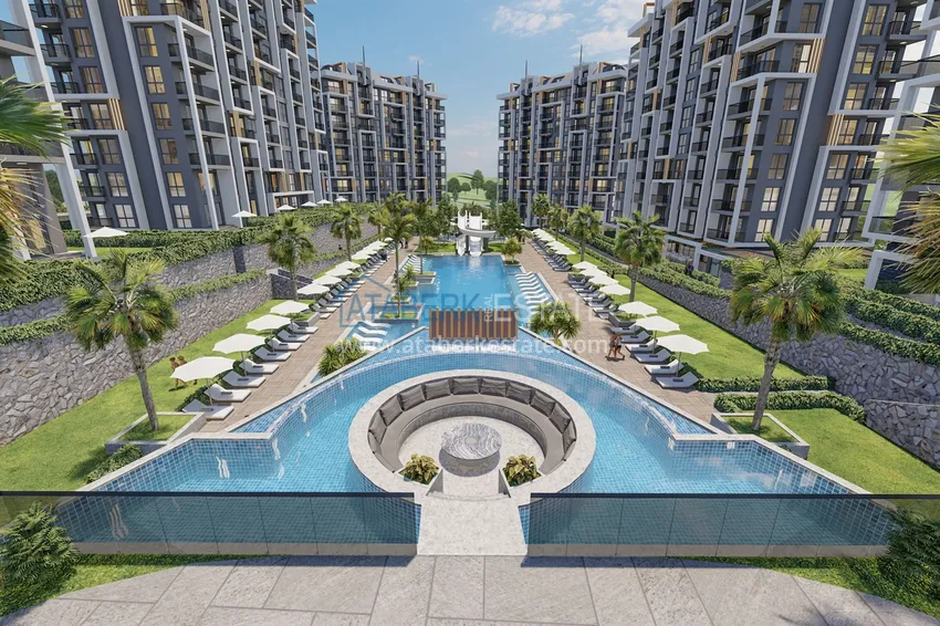 Квартира от инвестора в Авсалларе с рассрочкой платежа в строящемся комплексе 7