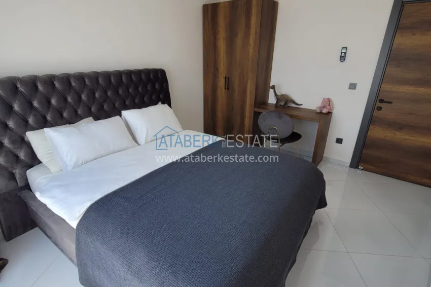 Приобрести Пентхаус-дуплекс в Махмутларе меблированный с видом на море 9 