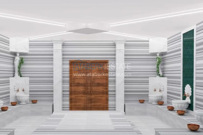 Квартиры в Алании - район Оба от инвестора в строящемся комплексе 21 