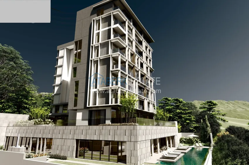 Новый инвестиционный проект жилого комплекса комфорт-люкса в центре Авсаллара 9 