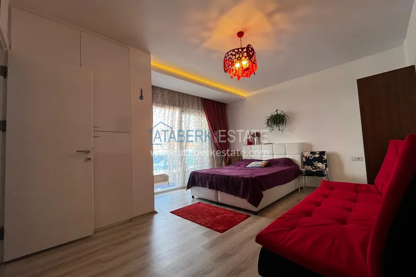 Приобрести Пентхаус-дуплекс в Махмутларе меблированный в комплексе с хорошей инфраструктурой 9